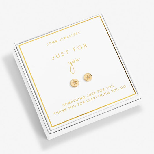 Joma Jewellery Earrings - Beautifully Boxed 'Just For You'