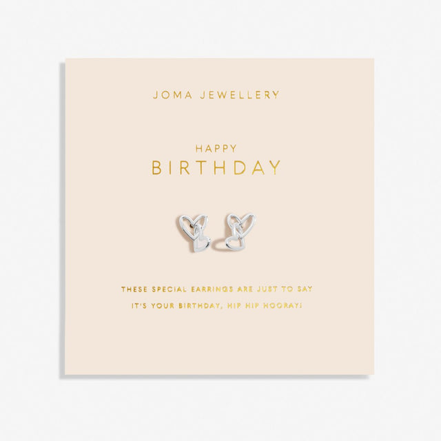 Joma Jewellery Earrings - Happy Birthday - Forever Yours