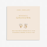 Joma Jewellery Earrings - Wonderful Grandma - Forever Yours