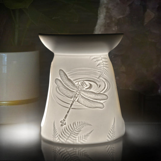 Cello Porcelain Tealight Burner - Nature