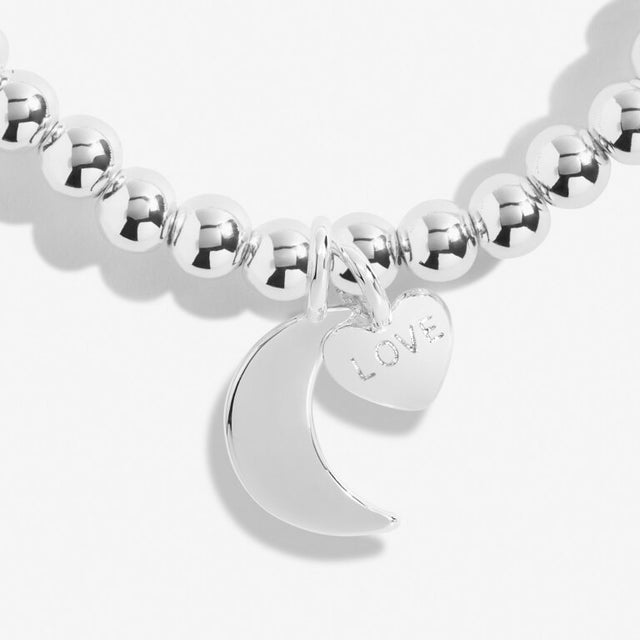 Joma Jewellery Mother's Day A Little Bracelet  -  Love You To The Moon And Back Mum