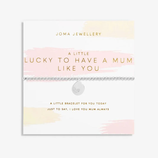 Joma Jewellery Mother's Day A Little Bracelet - Lucky To Have A Mum Like You