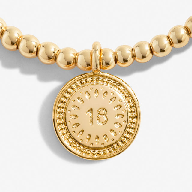 Joma Jewellery Gold Bracelet - 18th Birthday - A Little