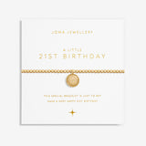 Joma Jewellery Gold Bracelet - 21st Birthday - A Little