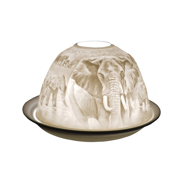Cello Tealight Dome - Elephant