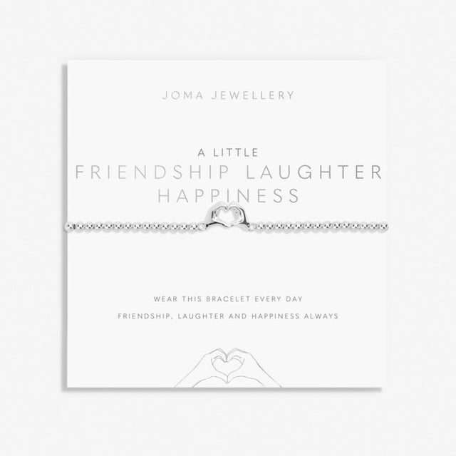 Joma Jewellery Bracelet - A Little Friendship Laughter Happiness