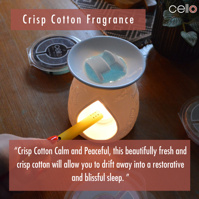 Cello Wax Melt - Crisp Cotton