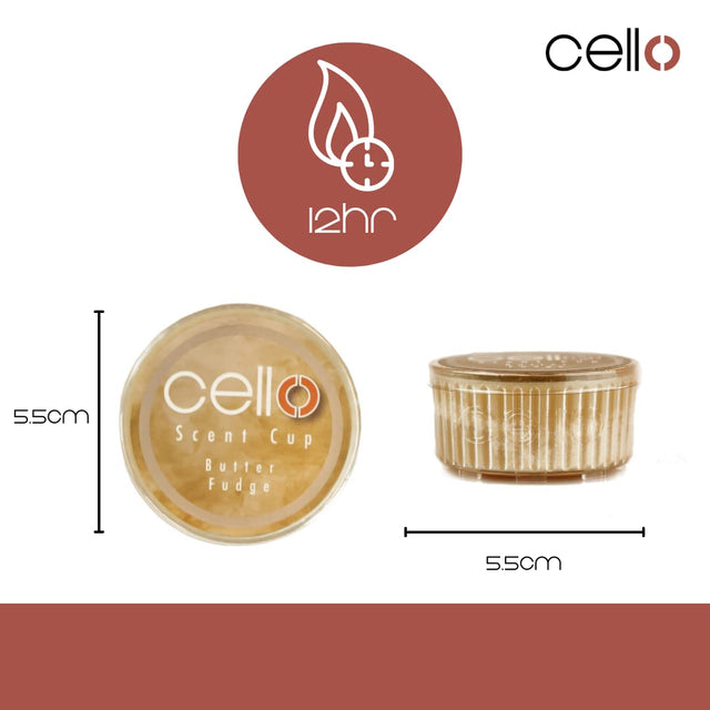 Cello Scent Cup - Butter Fudge