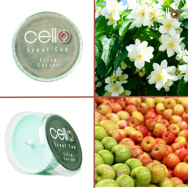 Cello Scent Cup - Crisp Cotton