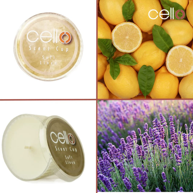 Cello Scent Cup - Soft Linen