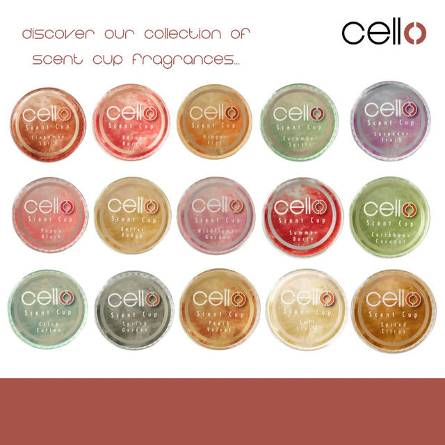 Cello Scent Cup - Soft Linen