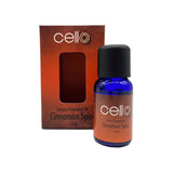 Cello Ultrasonic Diffuser - 3D Infinity & Cinnamon Spice Fragrance Oil Bundle