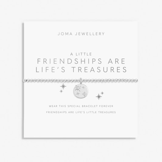 Joma Jewellery Bracelet - A Little Friendships Are Lifes Treasures