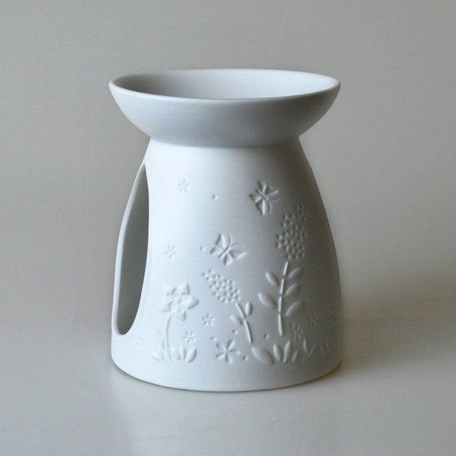 Cello Porcelain Tealight Burner - Flower