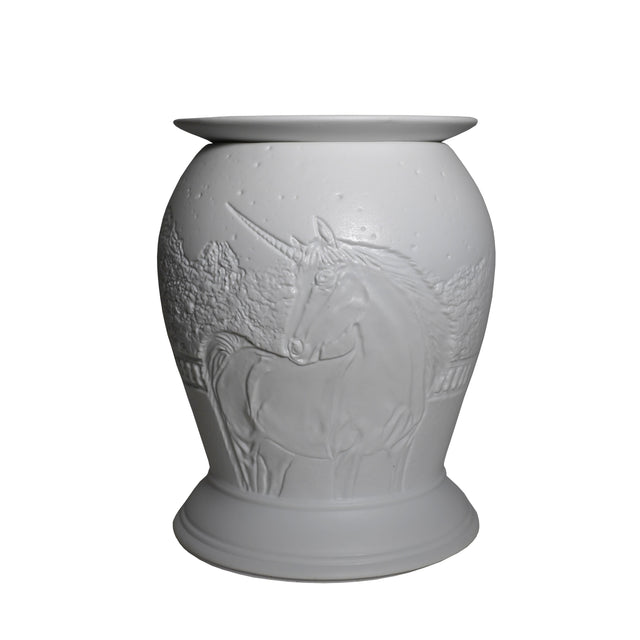 Cello Electric Wax Burner Porcelain Barrel - Unicorn