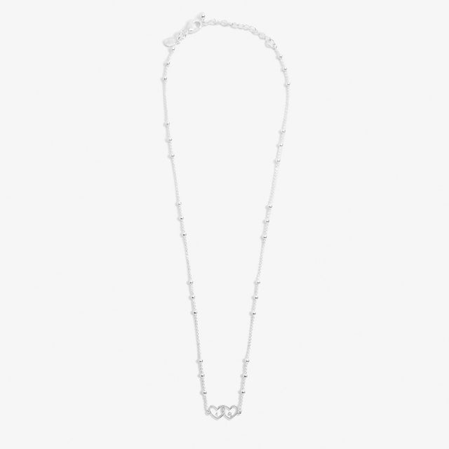 Joma Jewellery Forever Yours Necklace - Happy 18th Birthday Silver Plated