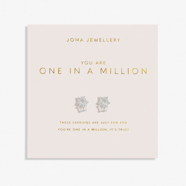 Joma Jewellery Earrings - One In A Million - Forever Yours