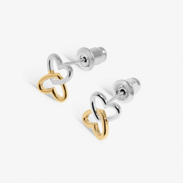 Joma Jewellery Earrings - Heart Of Gold - Forever Yours