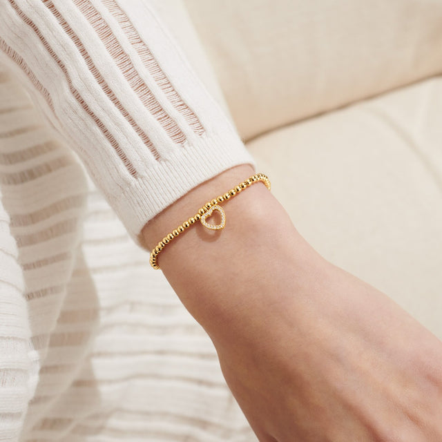Joma Jewellery Gold Bracelet - Happy 40th Birthday - A Little