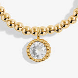 Joma Jewellery Gold Bracelet - Happy 60th Birthday - A Little