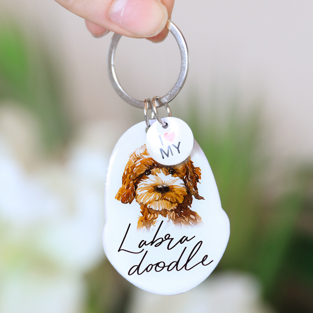 Splosh Pet Keyring - Labradoodle | Collectables