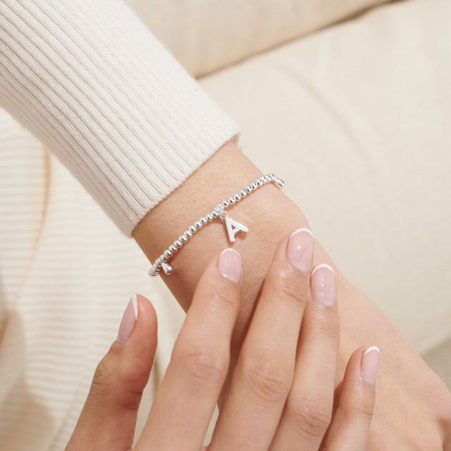 Joma Jewellery Bracelet - A Little Alphabet 'A'