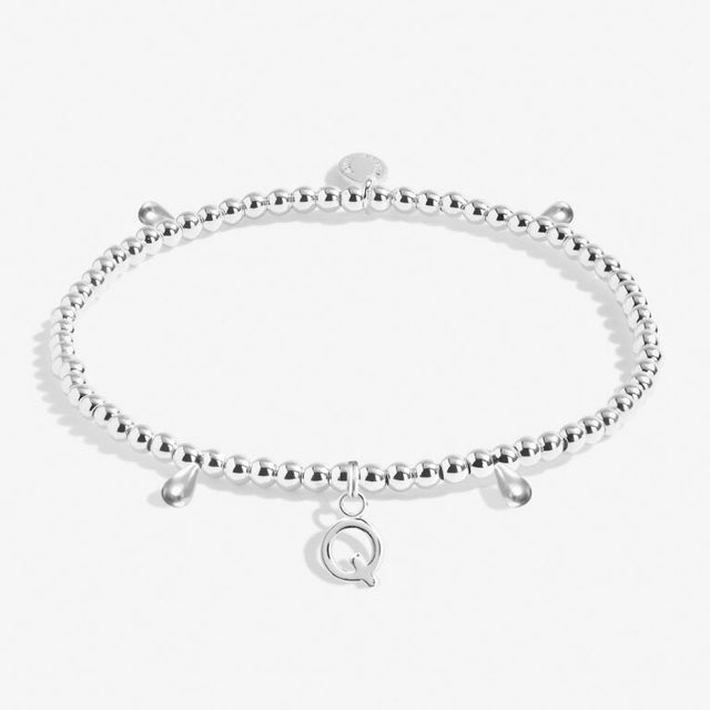 Joma Jewellery Bracelet - A Little Alphabet 'Q'