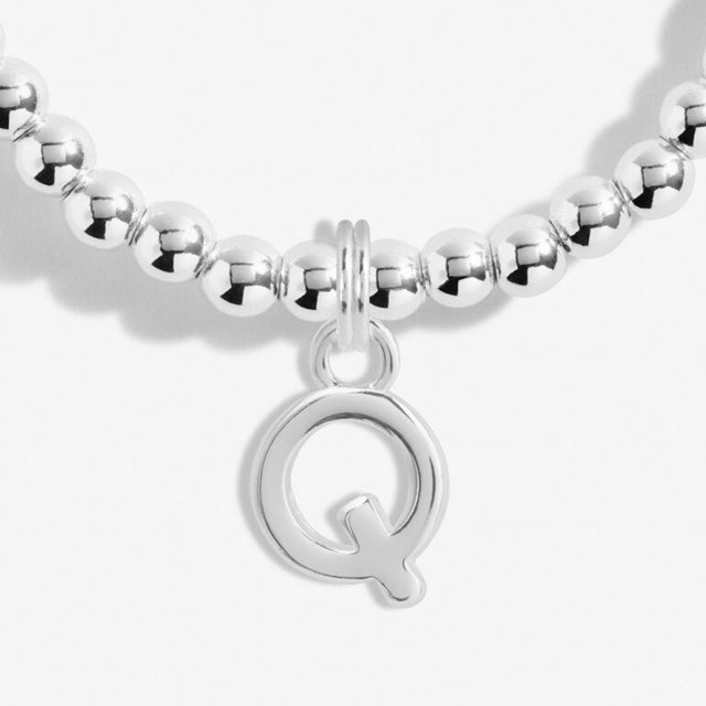 Joma Jewellery Bracelet - A Little Alphabet 'Q'