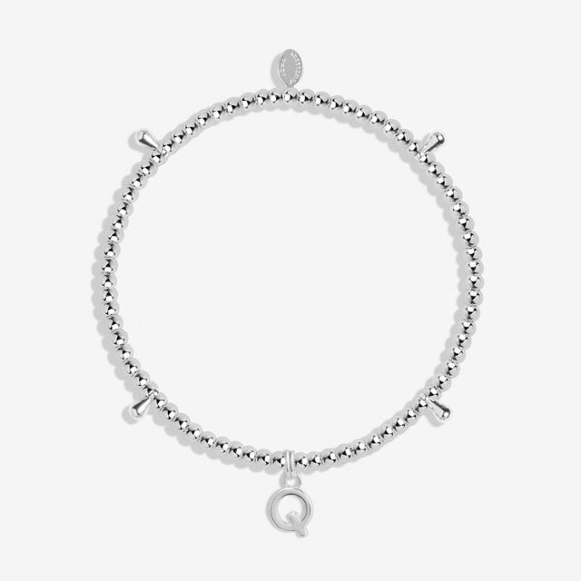 Joma Jewellery Bracelet - A Little Alphabet 'Q'