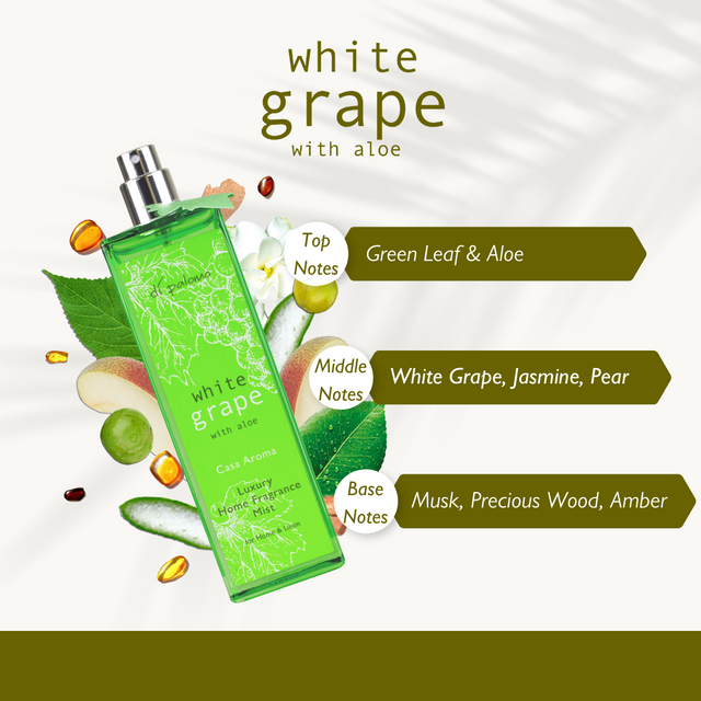 Di Palomo White Grape Luxury Home Fragrance Mist 100ml