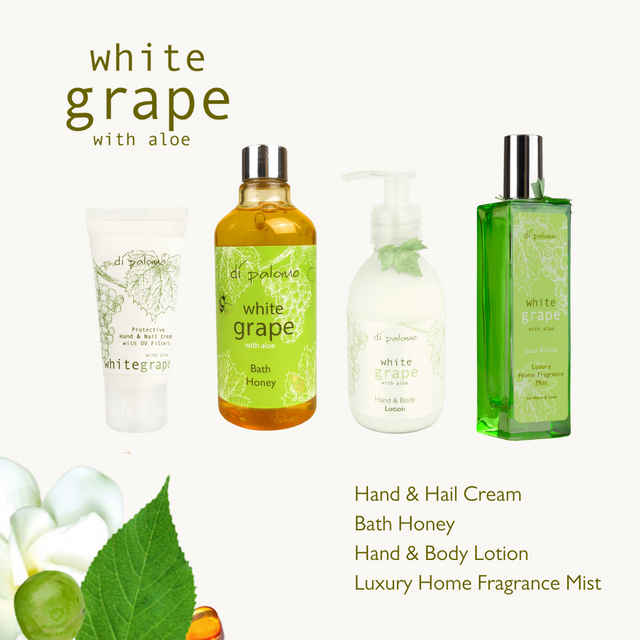 Di Palomo Essential Hand Care Collection White Grape & Aloe