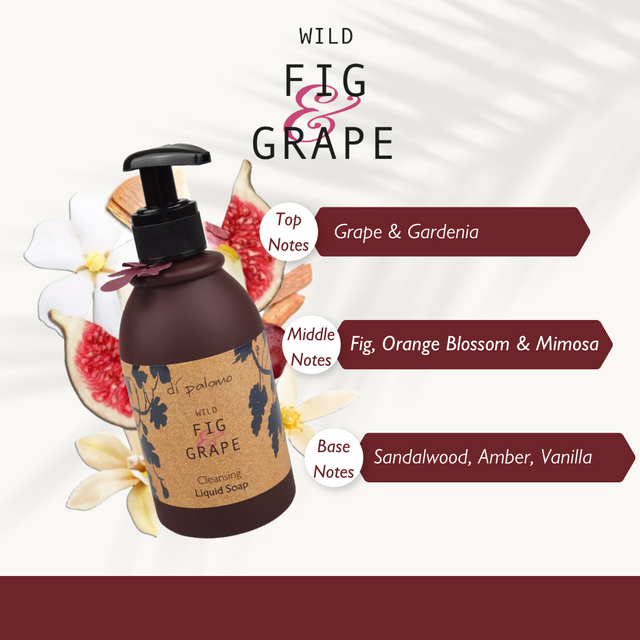 Di Palomo Fig & Grape Liquid Soap Refill Pouch 720ml