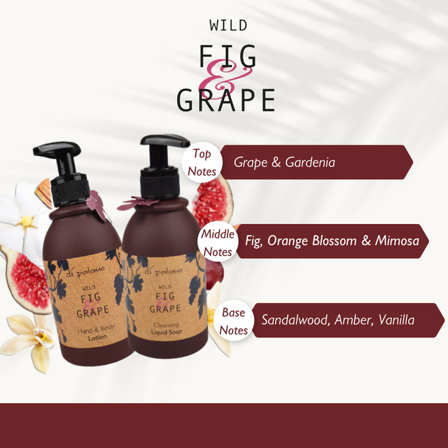 Di Palomo Essential Hand Care Collection Wild Fig & Grape