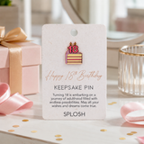 Splosh - Celebration Keepsake Pin - 18