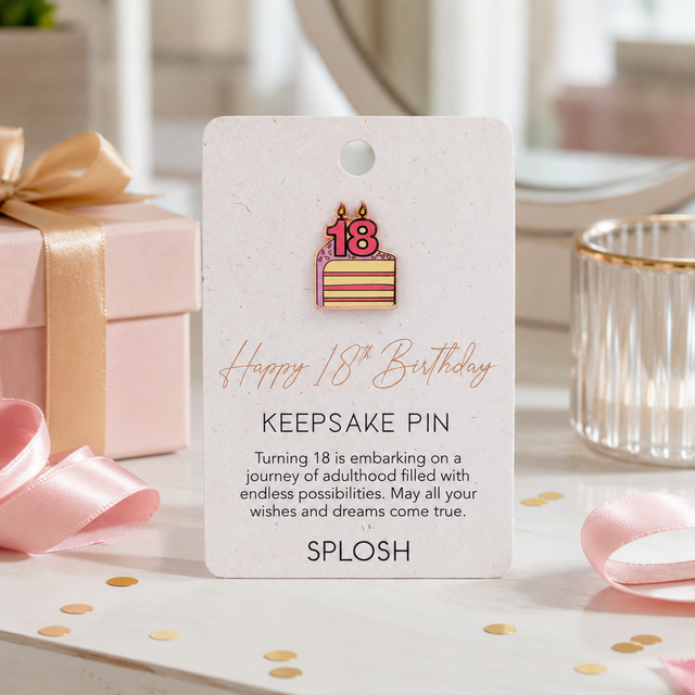 Splosh - Celebration Keepsake Pin - 18