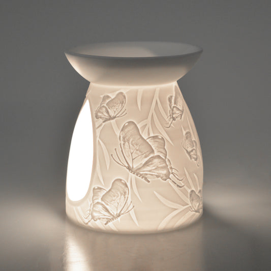 Cello Porcelain Tealight Burner - Butterfly