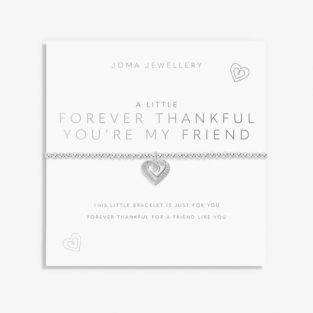 Joma Jewellery Bracelet - A Little Forever Thankful You Are My Friend