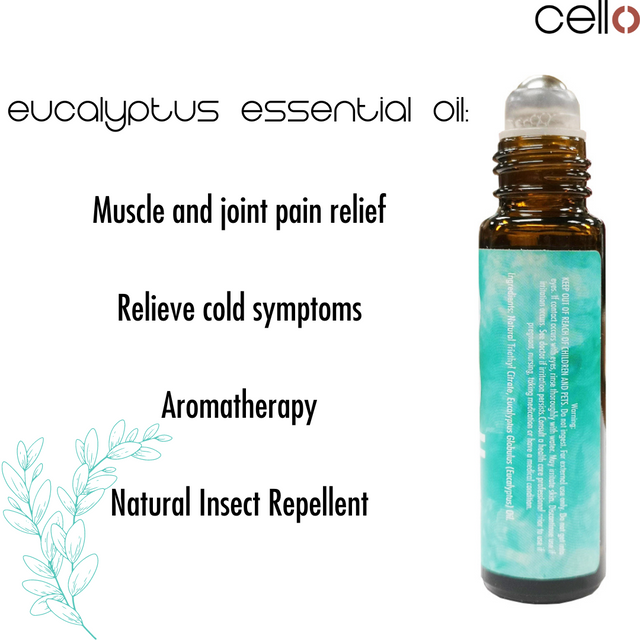Cello Essential Oil Roll On - Eucalyptus