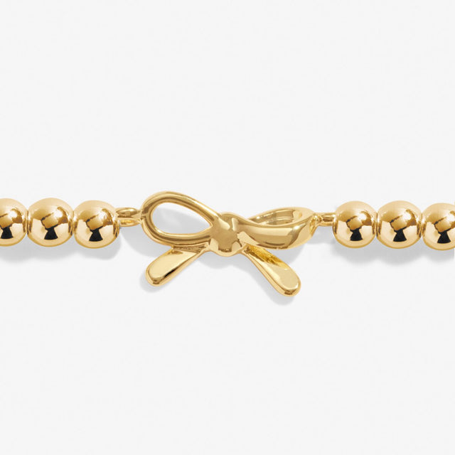 Joma Jewellery Gold Bracelet - Thank You - A Little