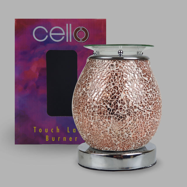 Cello Electric Wax Burner Touch Mosaic - Rose Gold