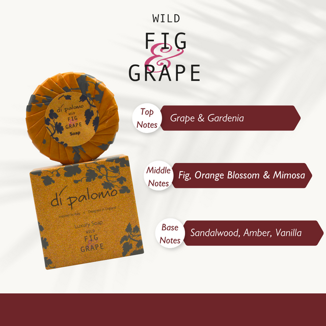 Di Palomo Wild Fig & Grape Luxury Soap Bar 100g