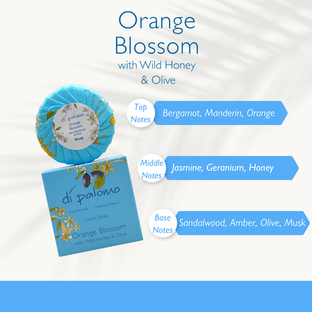 Di Palomo Orange Blossom Luxury Soap Bar 100g