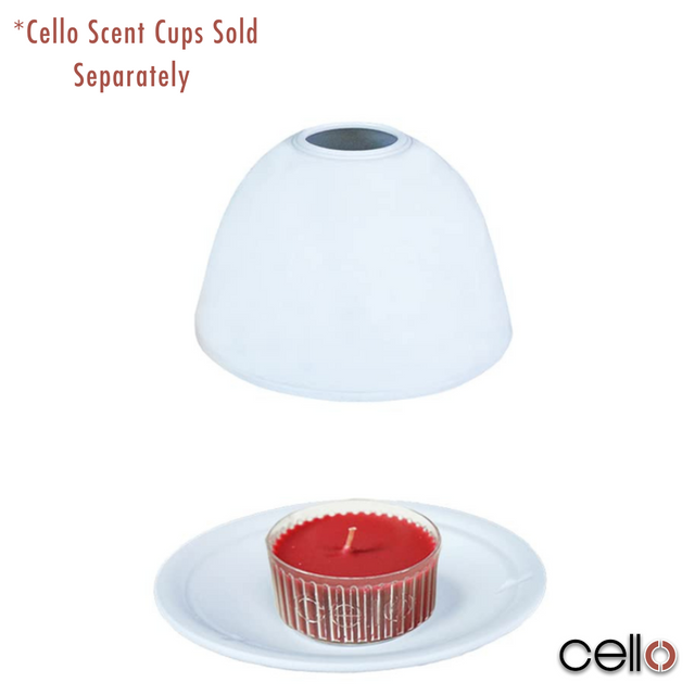 Cello Tealight Dome - Father Christmas