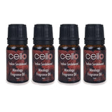 Cello Mixology Fragrance Oil - Pack of 4 - Indian Sandalwood