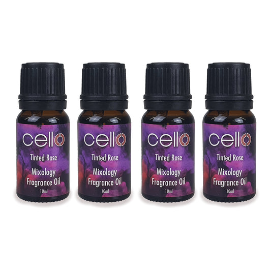 Cello Mixology Fragrance Oil - Pack of 4 - Tinted Rose