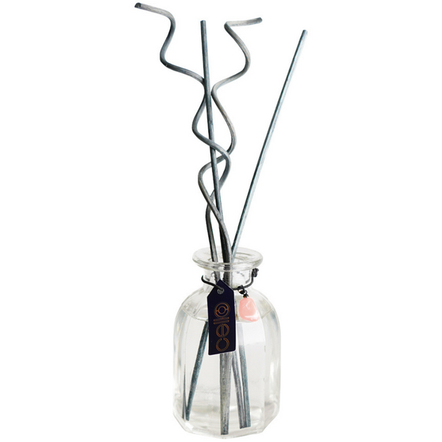 Cello Zodiac Reed Diffuser - Capricorn with Rose Quartz -  Ethereal Skies