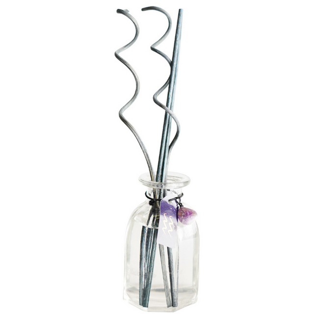 Cello Zodiac Reed Diffuser - Aquarius with Amethyst - Arcane Oceans