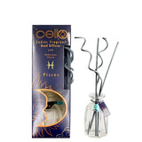 Cello Zodiac Reed Diffuser - Pisces with Aquamarine - Arcane Oceans