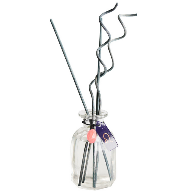 Cello Zodiac Reed Diffuser - Leo with Pink Spinel - Mystical Fruits