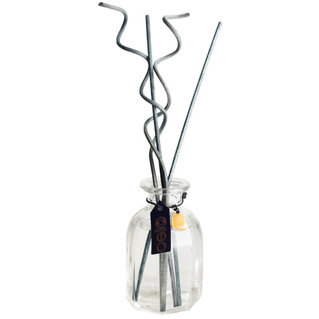 Cello Zodiac Reed Diffuser - Scorpio with Citrine Gem - Ethereal Skies